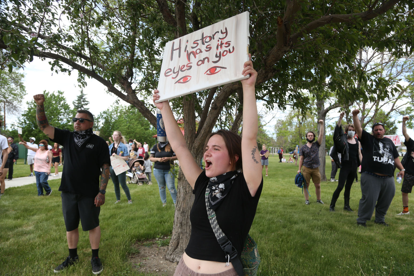 George Floyd protest